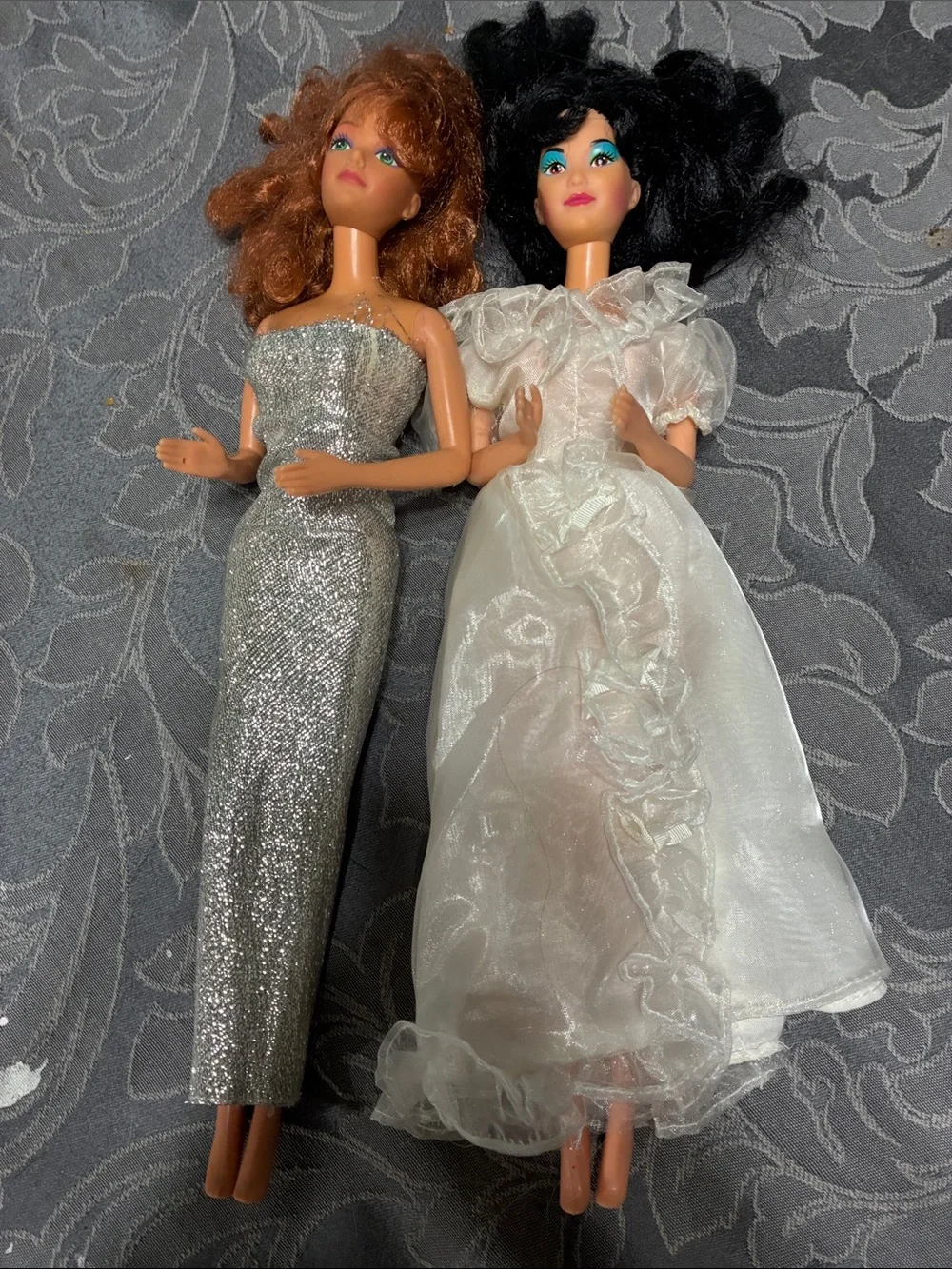 Vintage Pair of Barbie Dolls